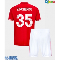Nottingham Forest Oleksandr Zinchenko #35 Domaci Dres za djecu 2025-26 Kratak Rukav (+ Kratke hlače)